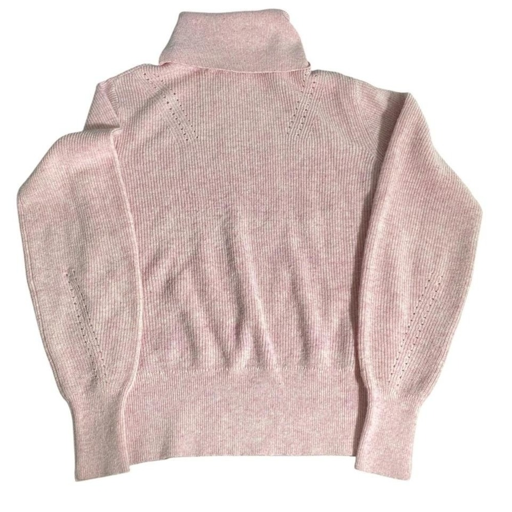 Scotch & Soda Pink Ribbed Turtleneck Sweater Women's XS Long Sleeve‎ Knit